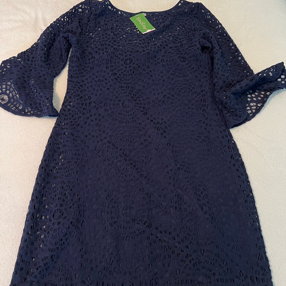 Lily Pulitzer short , long sleeve dress